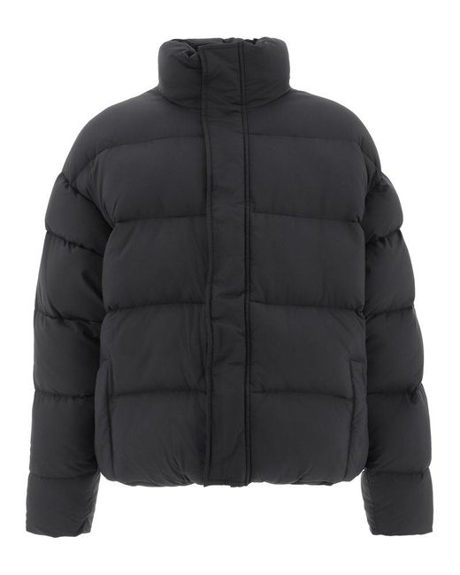 Balenciaga Synthetic Bb Puffer Jacket in Black for Men | Lyst UK