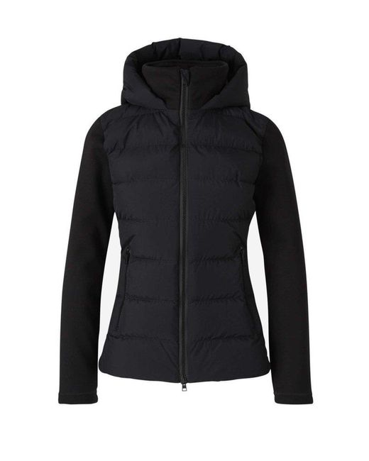 Herno Black Padded Hooded Jacket