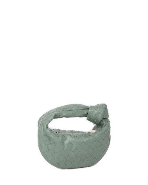 Bottega Veneta Green Mini Jodie Tote Bag