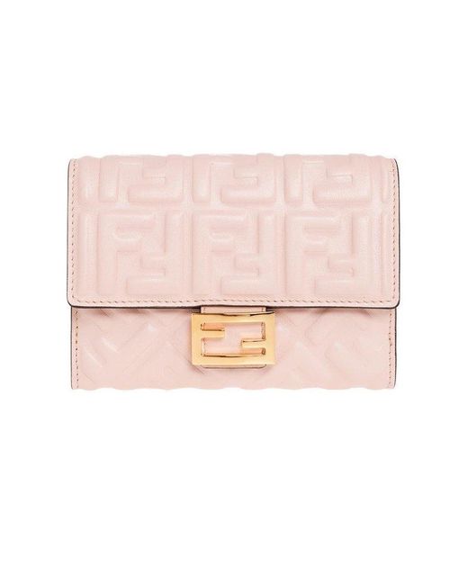 Fendi wallet best sale pink
