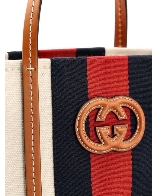 Gucci Red Canvas Handbag for men