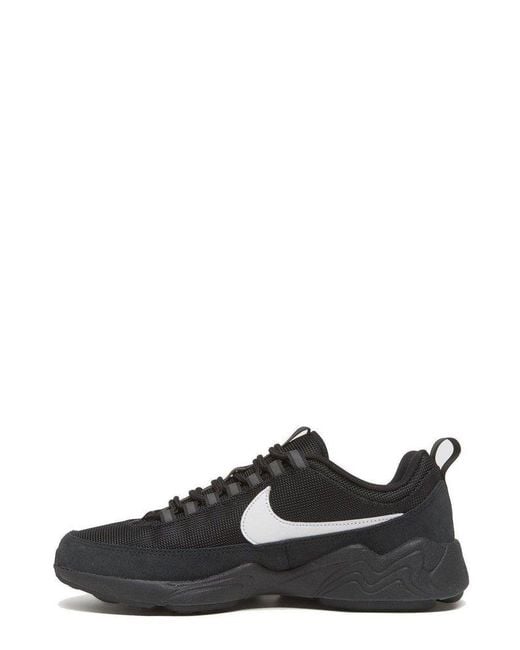 Nike Black X Fragment Zoom Spiridon Low-Top Sneakers