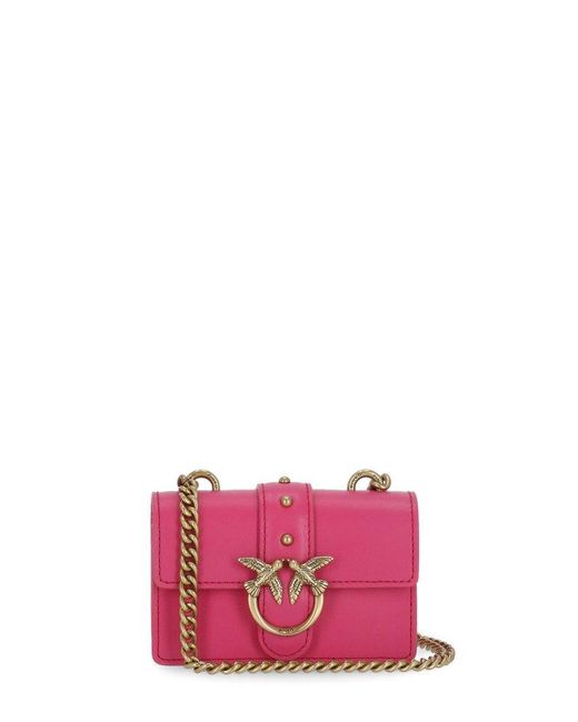 Pinko Pink Love One Simply Micro Bag