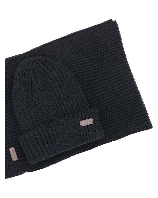 Barbour Synthetic Crimdon Beanie And 