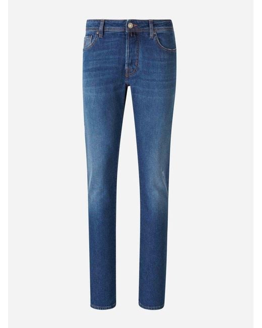 Jacob Cohen Blue Slim Fit Jeans for men