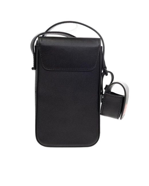 KENZO Phone Pouch With Strap in Black for Men Lyst UK