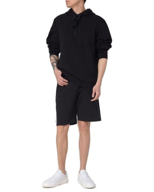 Colmar Blue Logo Tape Hooded Sweatshirt for men