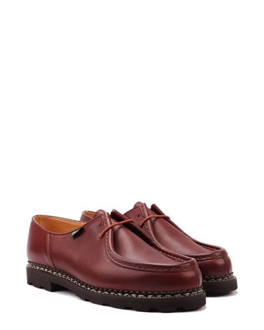 Paraboot Red Michael Lace-up Shoes for men