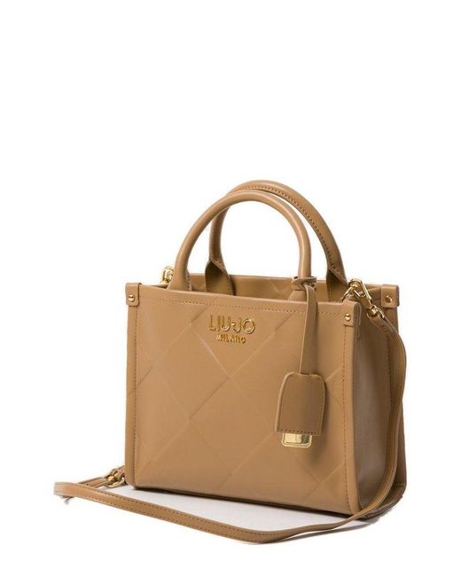 Liu Jo Brown Charm Handbag