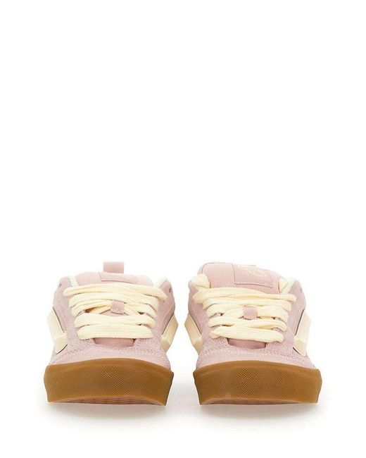 Vans Brown Lace-Up Sneakers