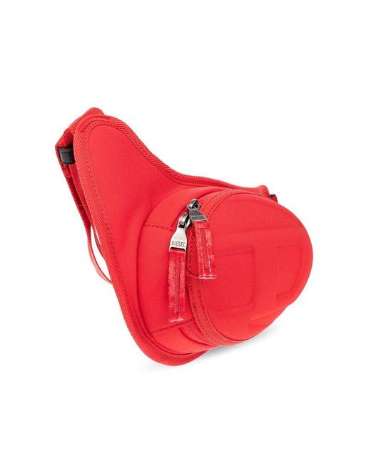 DIESEL Red ‘1Dr-Pod’ Belt Bag for men