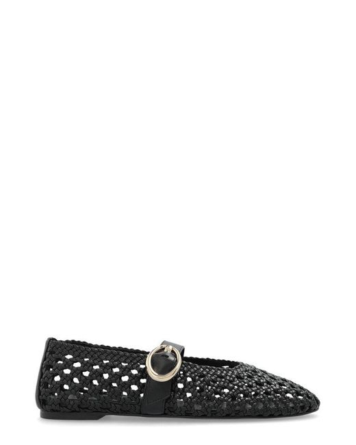 Stuart Weitzman Black Thea Mary Jane Shoes
