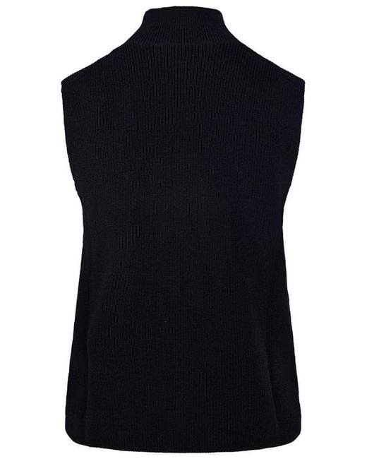 Studio Nicholson Black Sleeveless Jacket