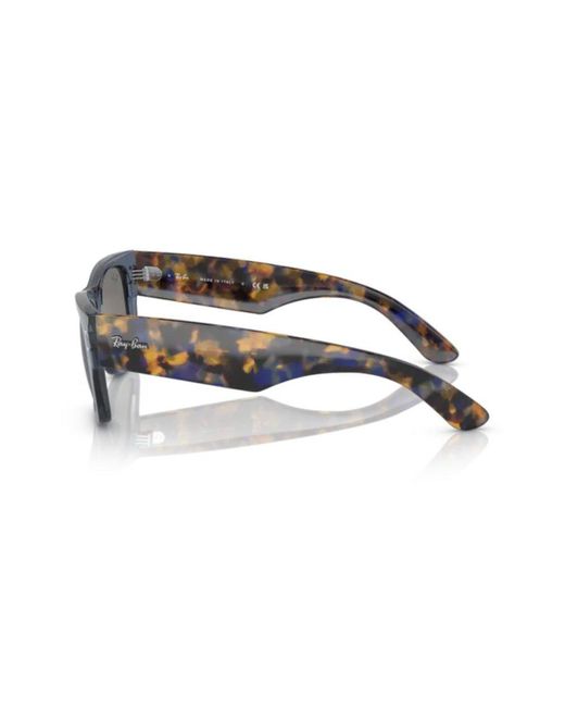 Ray-Ban Blue Mega Wayfarer Square Frame Sunglasses