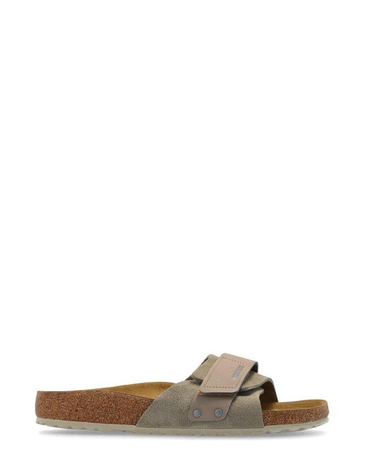 Birkenstock Brown Oita Slip-On Sandals