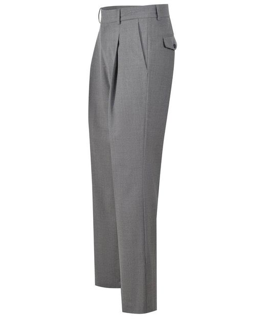 MSGM Gray Trousers for men