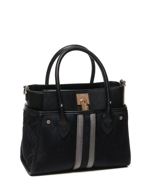 V73 Black Rachel Shopping Bag