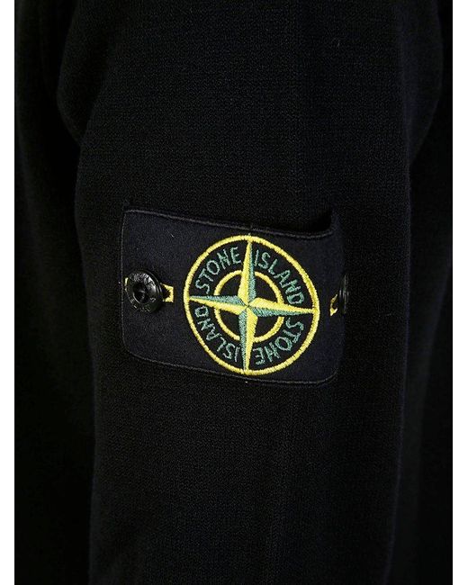 Stone island deals jumper badge