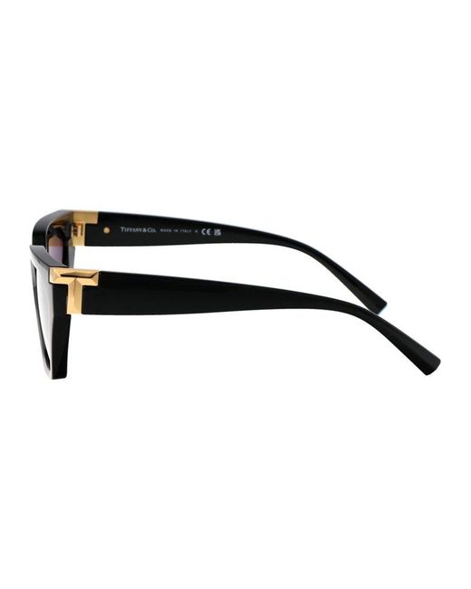 Tiffany & Co Black Cat-eye Frame Sunglasses