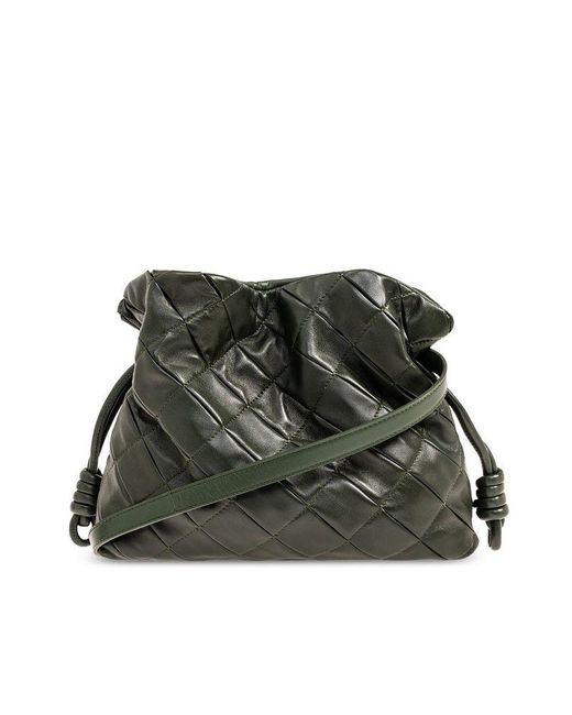 Loewe Green Flamenco Clutch Bag