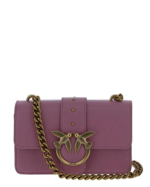 Pinko Classic Love Bag Icon Simply in Purple Lyst