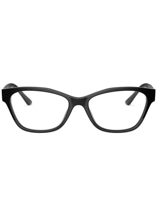 Prada Black Square Frame Glasses