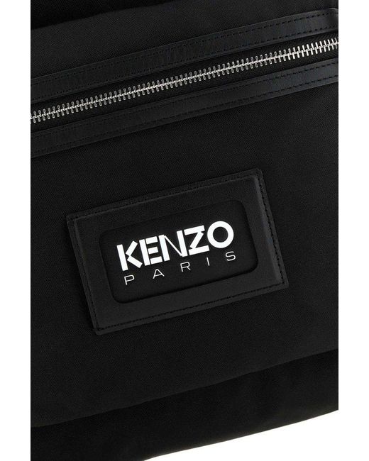 KENZO Black Backpack 'Graphy for men