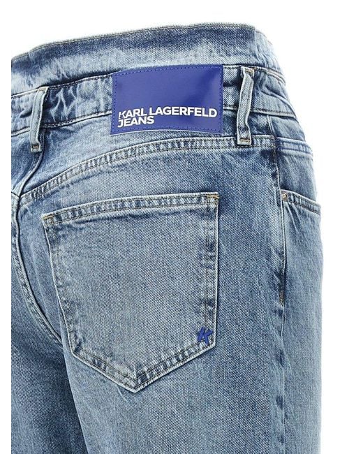 Karl Lagerfeld Blue Klj Jeans