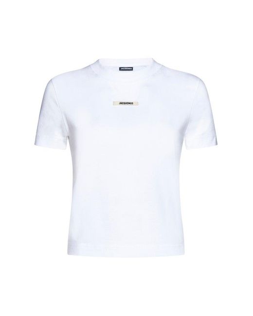 Jacquemus White T-shirts And Polos