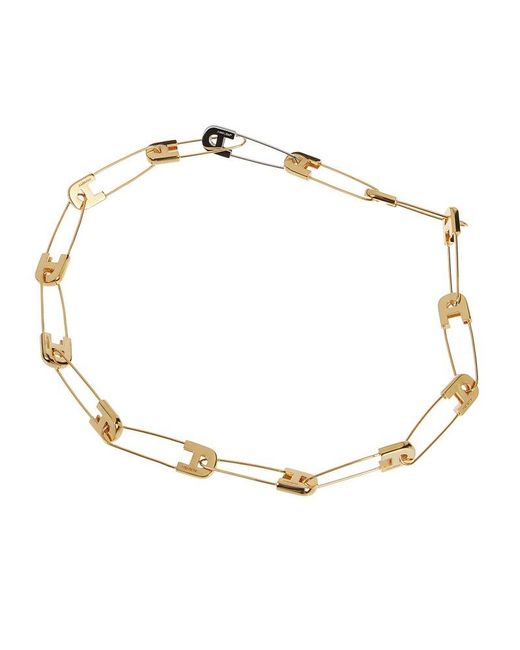 Ambush Safety Pin Link Necklace in Metallic for Men Lyst