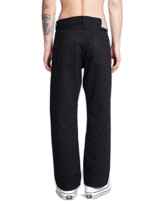 Our Legacy Black Third Cut Relaxed Fit Jeans for men