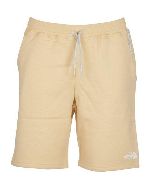 The North Face Natural Laced Track Shorts for men
