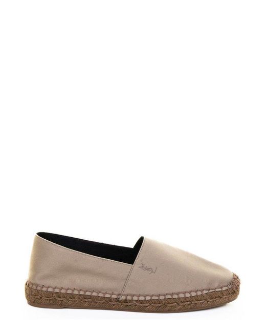 Saint Laurent Natural Flat Shoes