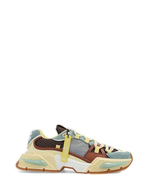 Dolce & Gabbana Multicolor Airmaster Laced Low-top Sneakers for men