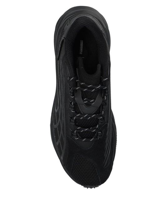 PUMA Black Spirex X Pleasures Lace-up Sneakers