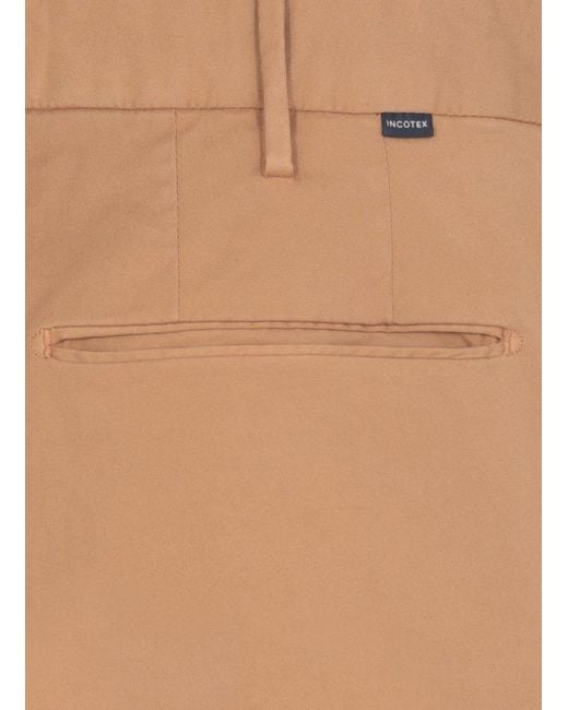 Incotex Natural Slim Fit Pants for men