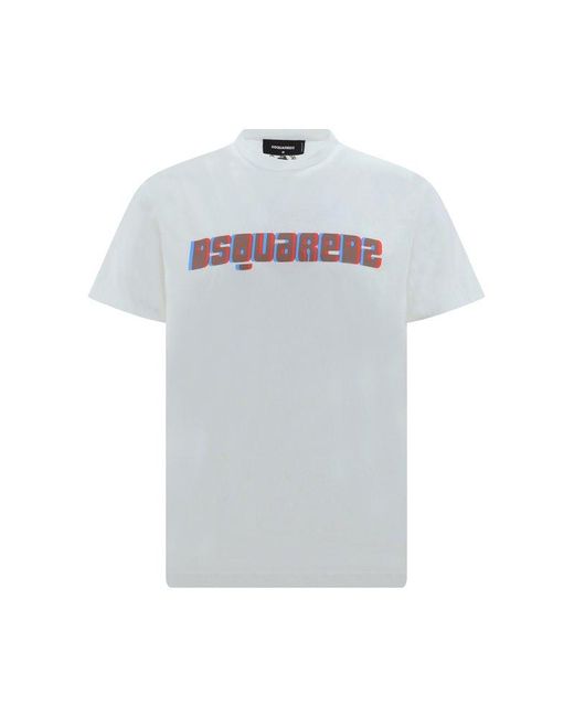 DSquared² White T-Shirts for men