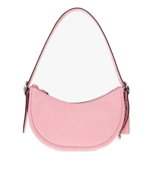 COACH 'luna' Shoulder Bag in Pink | Lyst
