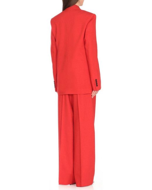 MSGM Single-Breasted Tailored Blazer