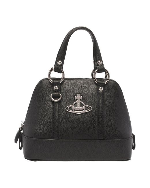 Vivienne Westwood Black Jordan Medium Handbag
