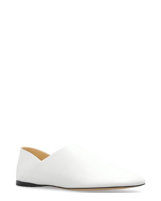 Loewe White Toy Slip-on Slippers