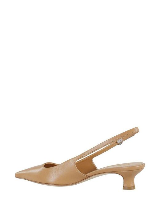 Aeyde Natural Catrina Nappa Leather Hazelnut