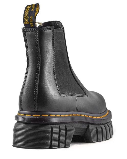 Dr. Martens Black Round Toe Chelsea Boots