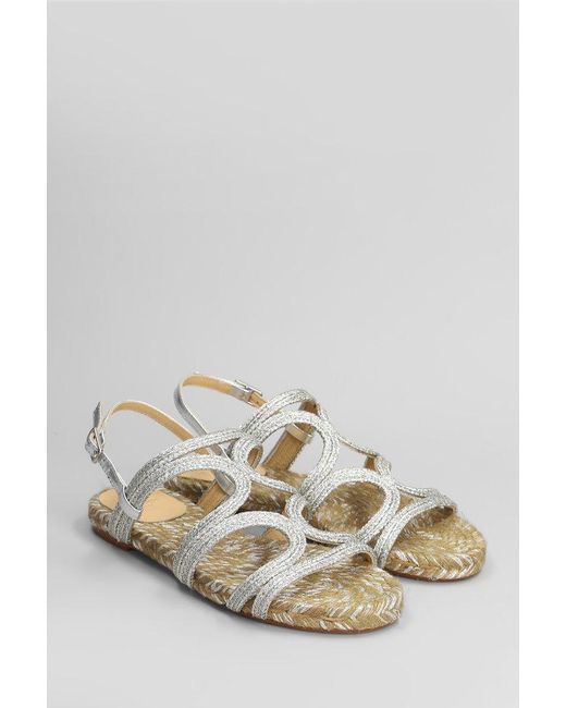Castaner White Pitra-266 Flats