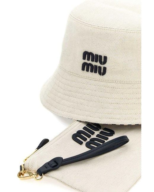 Miu Miu White Hats And Headbands