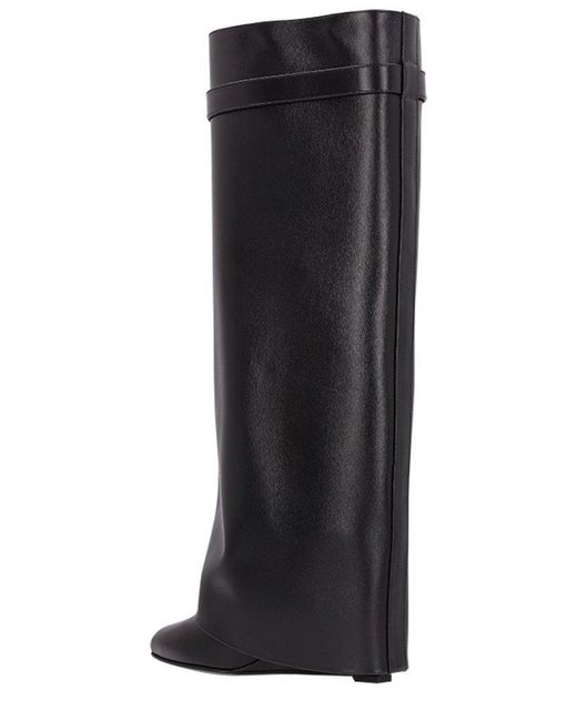 Givenchy Black Shark Lock Boots