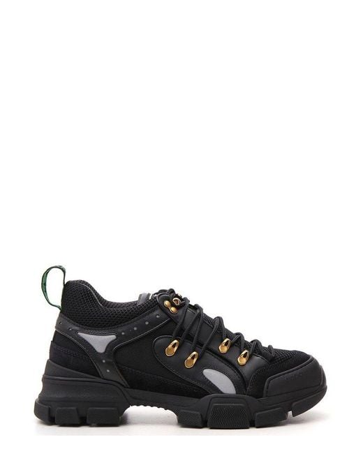 Gucci Black Flashtrek Sneakers for men