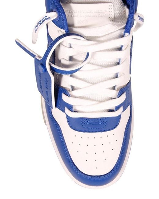 Off-White c/o Virgil Abloh Blue Out Of Office Lace-up Sneakers for men