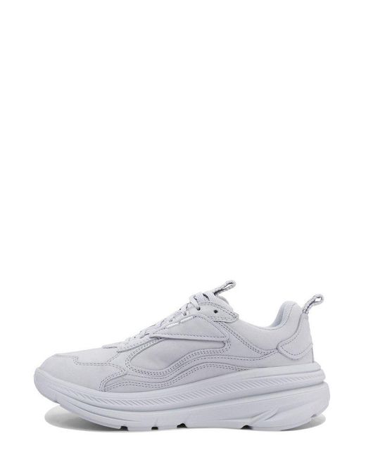 Ugg White Ca1 Lace-Up Sneakers