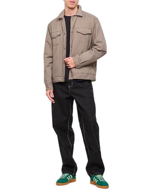 Herno Gray Ecoage Long Sleeved Jacket for men